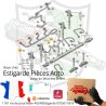 Raccord de retour de fuite d'injecteur en plastique ( L )