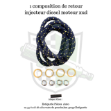 1 composition de retour injecteur diesel moteur xud