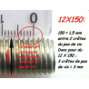 Entretoise Toyota Renault ø12mm 150 4x4