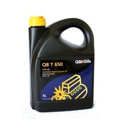 huile q8 10w40 - 5l t650..
