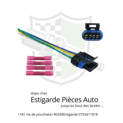 kit de rép câble  prise pour capteur de pression collecteur admission