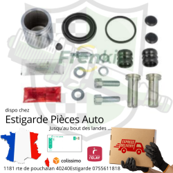 Kit de réparation, étrier de frein complet Ø48  PSA C15 205