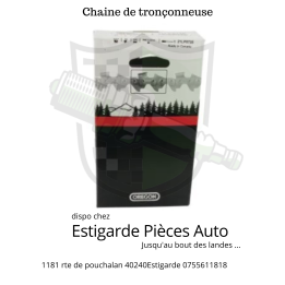 Chaîne de tronçonneuse 3/8" 1,1mm 50 DL chaîne de tronçonneuse Advancecut Boite Oregon