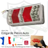 Feu arrière 228x106 LED Arrière / Gauche