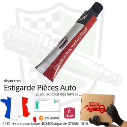 Tube de colle vulcanisant