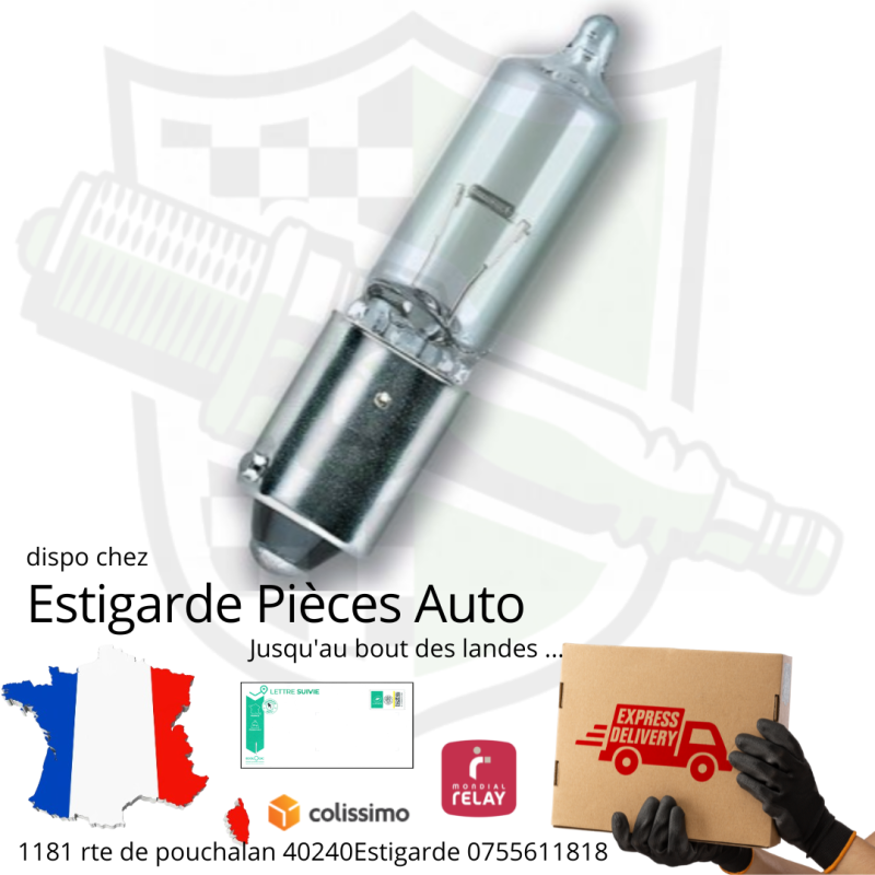 Ampoule clignotante halogène 12v 21w