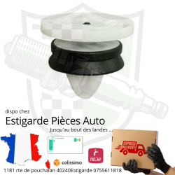 AGRAFE DE PANNEAU Ø 8,2 mm