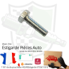 Boulon hexagonal entièrement fileté M6X20 8.8 zing