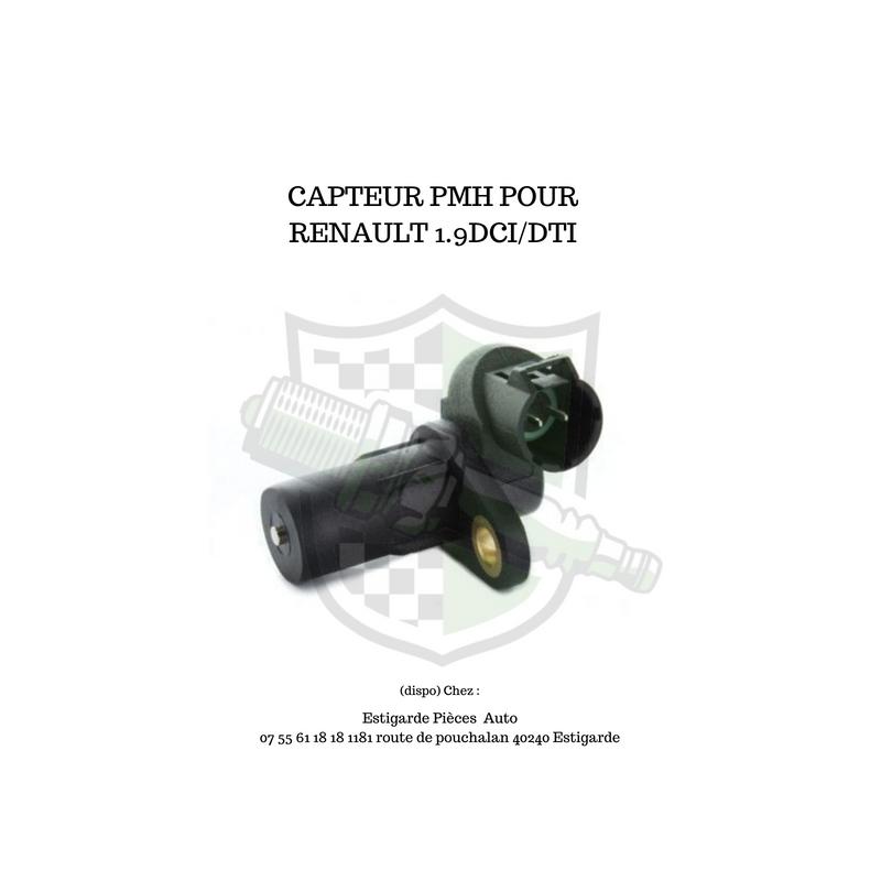 CAPTEUR PMH POUR RENAULT 1.9DCI/DTI