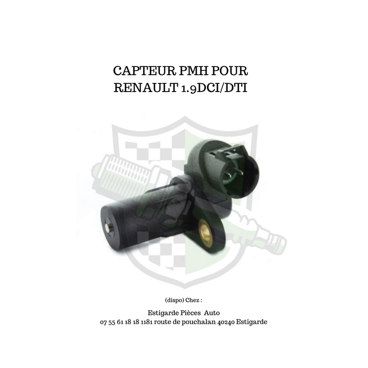 CAPTEUR PMH POUR RENAULT 1.9DCI/DTI