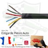 Fil électrique cuivre isolé 7x1,5 mm² vente au mètre