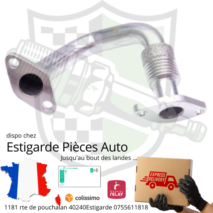 Tuyauterie, vanne EGR AUDI / VW / SEAT / SKODA
