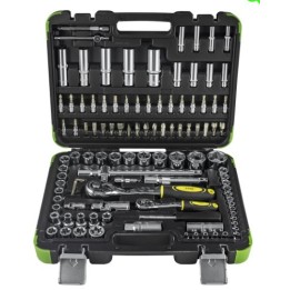 COFFRET DE DOUILLES 108 PIÈCES 6 PANS