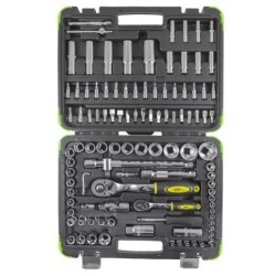 COFFRET DE DOUILLES 108 PIÈCES 6 PANS