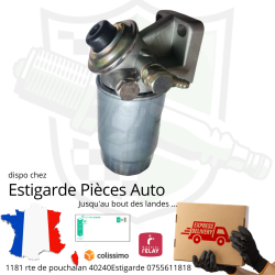Support de filtre à gasoil Bosch à visser , filtre Hauteur 150mm,banjo 8 ou 10 mm ( au choix )