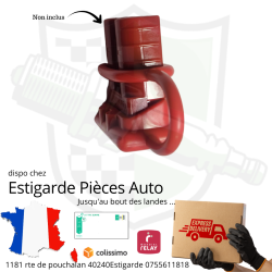 Capot Pour Connecteur (rouge) Haute Puissance 50 A 600 V