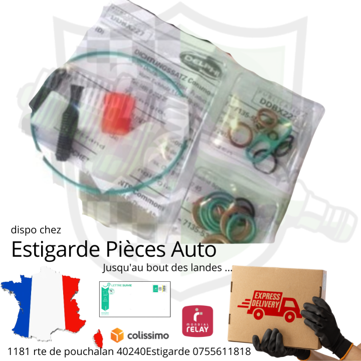 kit de joints pour réparation pompe à injection Delphi