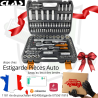 1 Coffret d'outil à main de gamme professionnel avec 108 pièces parfait pour travailler à une fréquence régulière