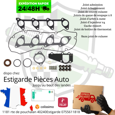 POCHETTE HAUT MOTEUR 2.0L HDI