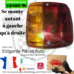 Feu de remorque carré