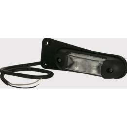 Feu de gabarit LED blanc-rouge, support