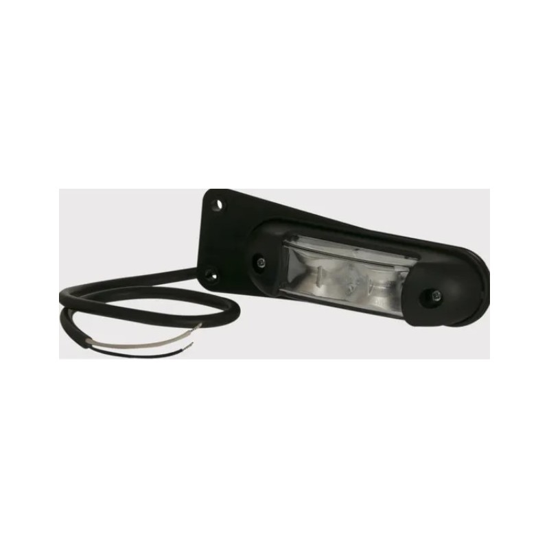 Feu de gabarit LED blanc-rouge, support