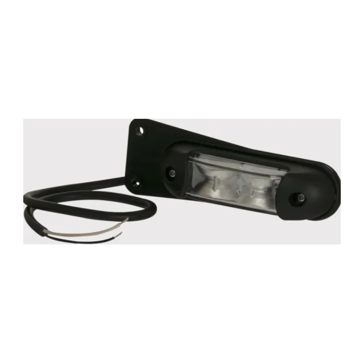 Feu de gabarit LED blanc-rouge, support