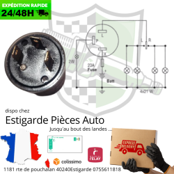 CENTRALE CLIGNOTANTE 24V - 3 BROCHES