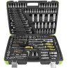 COFFRET DE DOUILLES 216 PIÈCES 6 PANS - CHROME