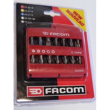 collection embout tournevis facom