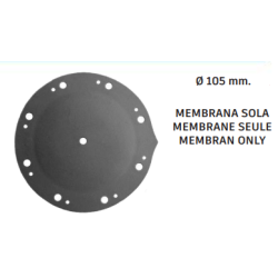 Membrane pompe à vide