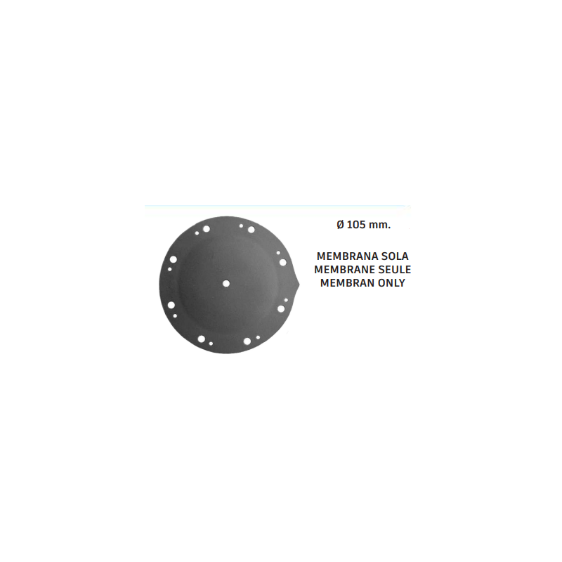 Membrane pompe à vide