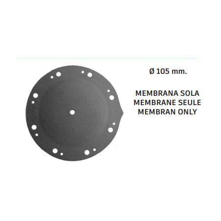 Membrane pompe à vide
