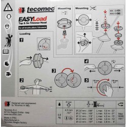 Tête de coupe Tap & Go "EL130" EASYLoad Neutral 130mm