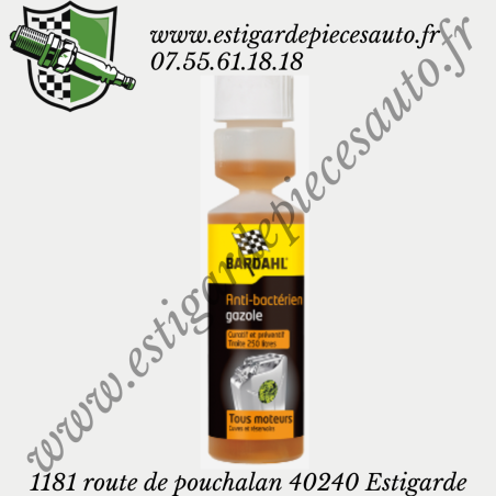 Anti-bactérien gazole Bardahl