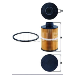 Filtre à carburant KNECHT FILTER KX 208D