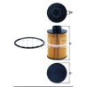 Filtre à carburant KNECHT FILTER KX 208D