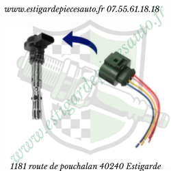 PRISE PR BOBINE ALLU 880006/880007 4 FILS