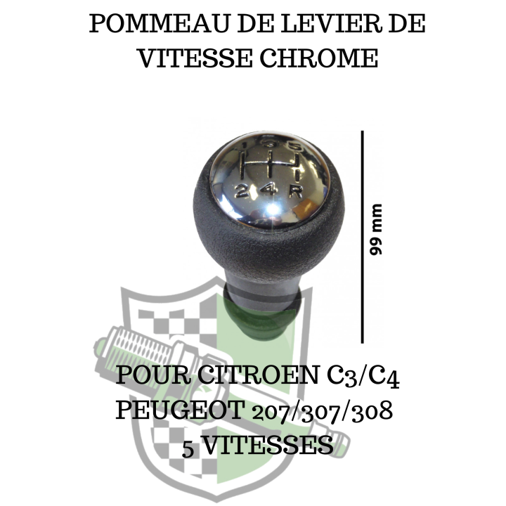POMMEAU LEVIER DE VITESSE PSA