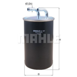 Filtre à carburant KNECHT FILTER KL 737