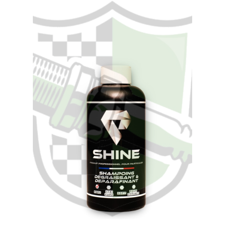 SHAMPOOING DEGRAISSANT ET DEPARAFINANT SHINE