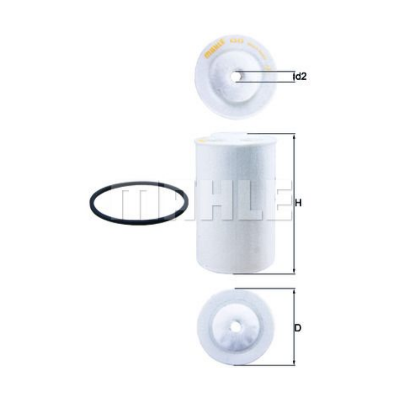 Filtre à carburant KNECHT FILTER KX 65D