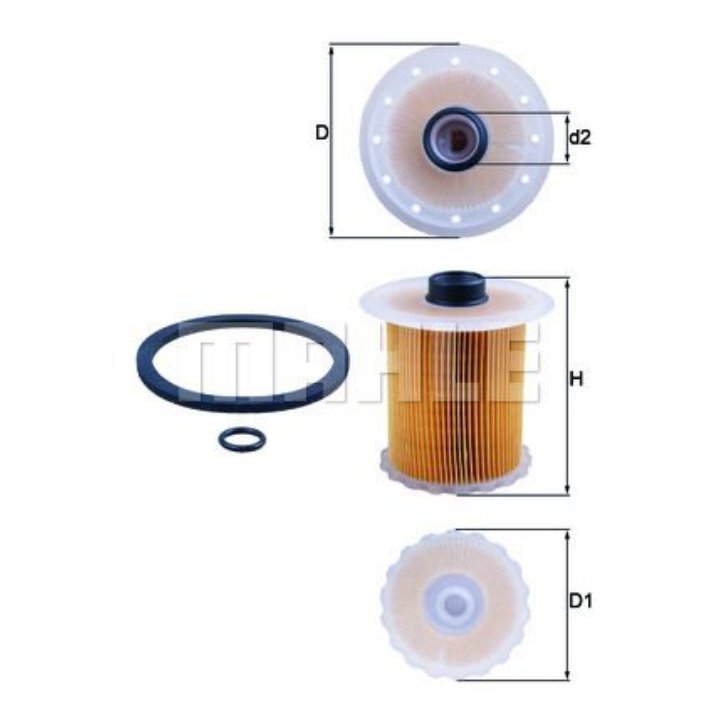 Filtre à carburant KNECHT FILTER  KX 81D