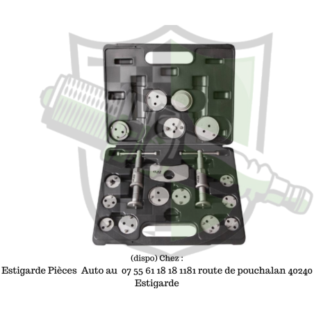 COFFRET REPOUSSE PISTONS DE FREINS (18 PCS)