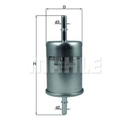 Filtre à carburant KNECHT FILTER - KL 84