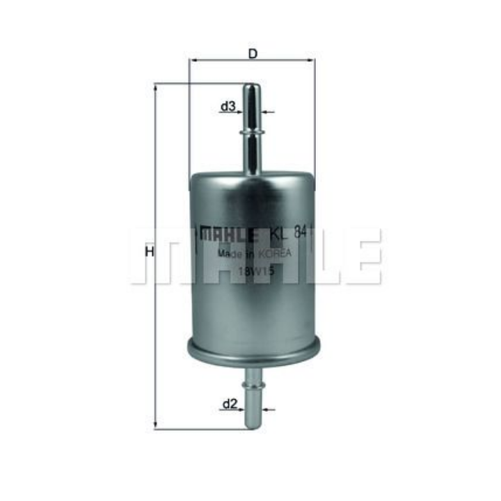 Filtre à carburant KNECHT FILTER - KL 84