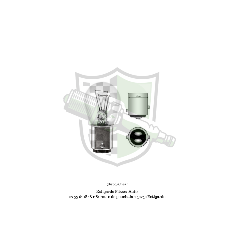 Ampoule 21/5w 12v
