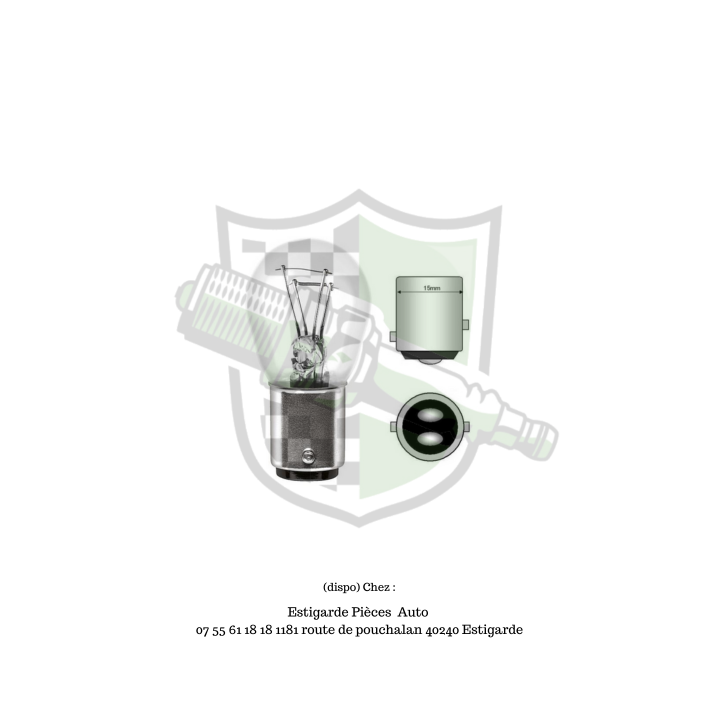 Ampoule 21/5w 12v