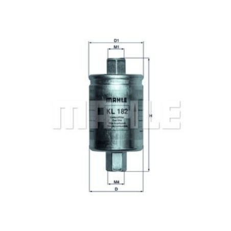 Filtre à carburant KNECHT FILTER - KL182