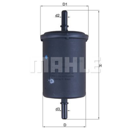 Filtre à carburant KNECHT FILTER KL 248